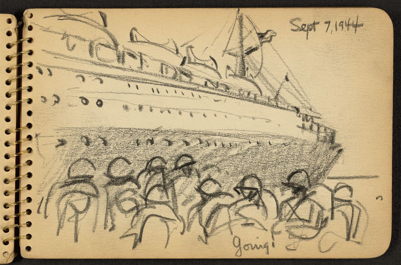 Illustration for article titled The Sketchbooks of Victor Lundy